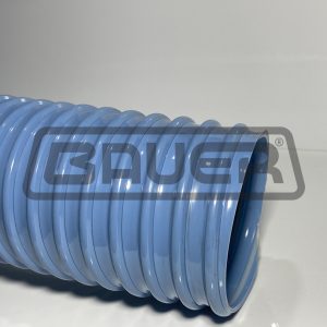 MANGUERA CORRUGADA DE PVC AZUL METALICO PARA VACIO