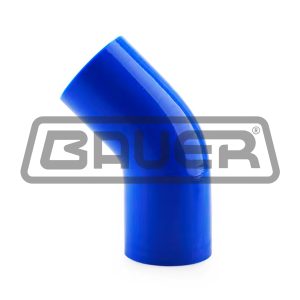 MANGUERA SILICONA CODO 45° PARA RADIADOR - AZUL