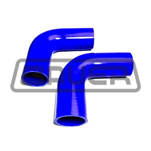 MANGUERA SILICONA CODO 90° PARA RADIADOR - AZUL